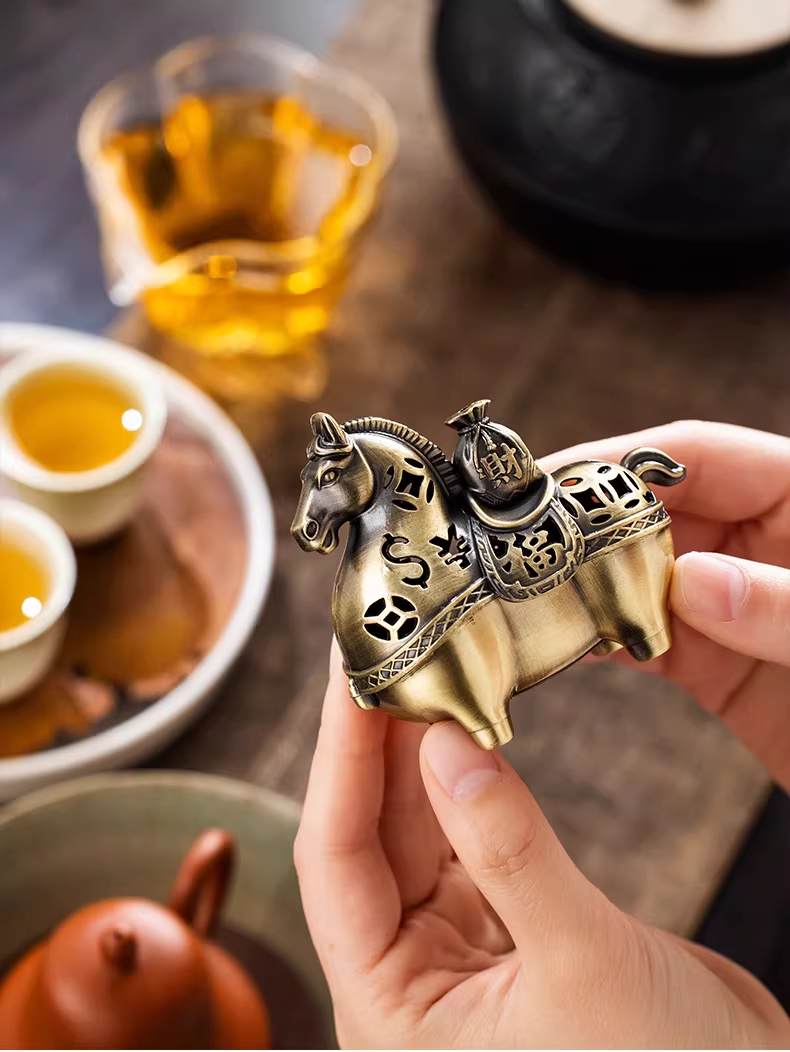 【静香ミニ香炉|香のための小さな器】家庭用 室内香炉 中国お香 お香立て 癒し 瞑想 ヨガ リラックス