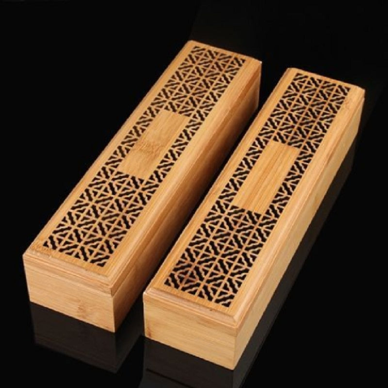 【禅香の木箱 Wood box Insence holder】お香 香炉 木 シック アロマ インセンス 雑貨 癒し 瞑想 ヨガ リラックス 禅