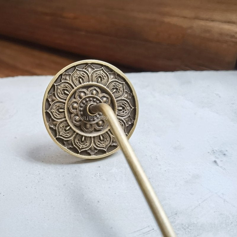 【レトロデザインの初心者向け香具セット Incense stick set】中国お香 お香 道具 香道 お香立て 癒し 瞑想 ヨガ リラックス ゴールド
