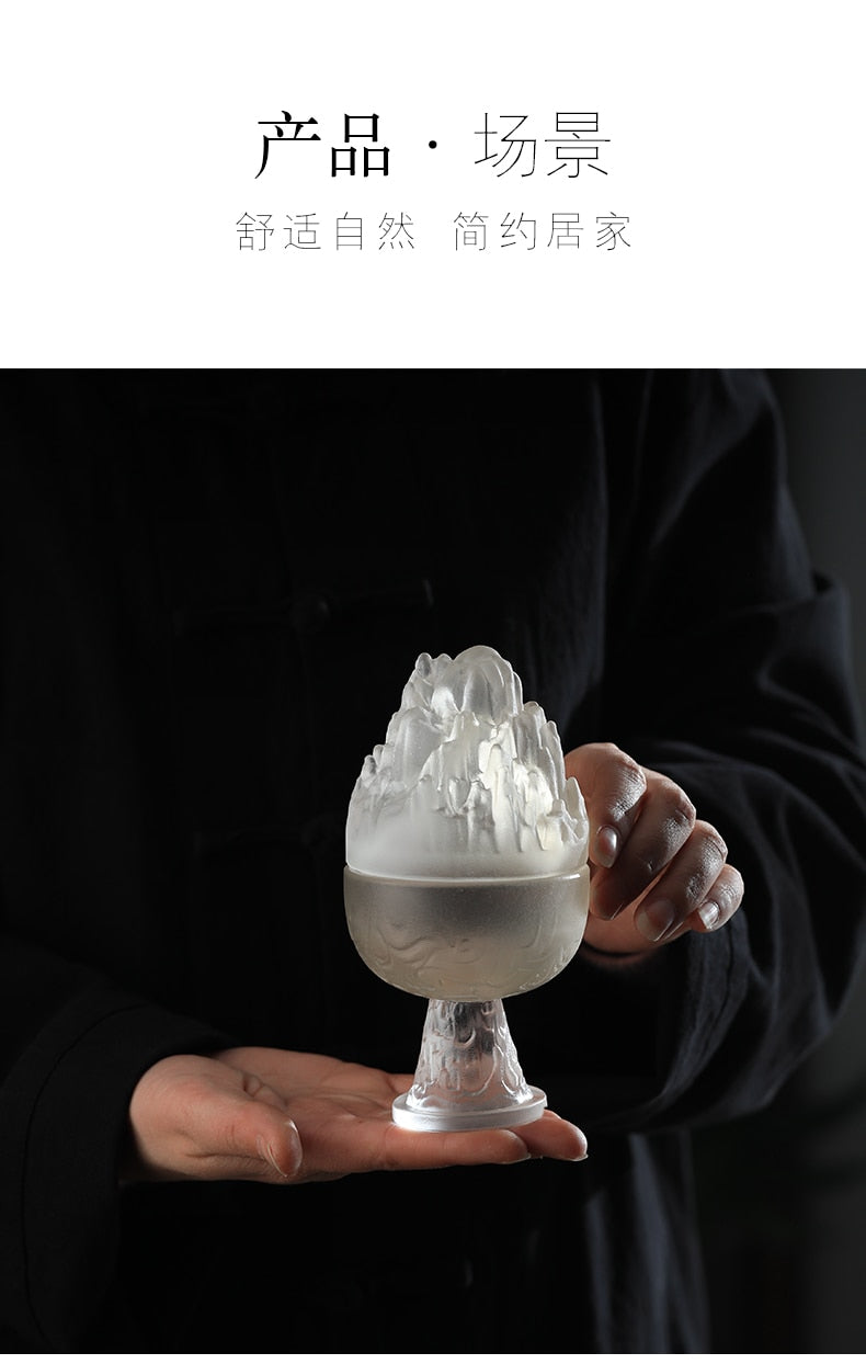 【初雪の香 First Snow Incense burner】お香立て 香炉 中国 アロマ インセンス お香 癒し 瞑想 ヨガ リラックス