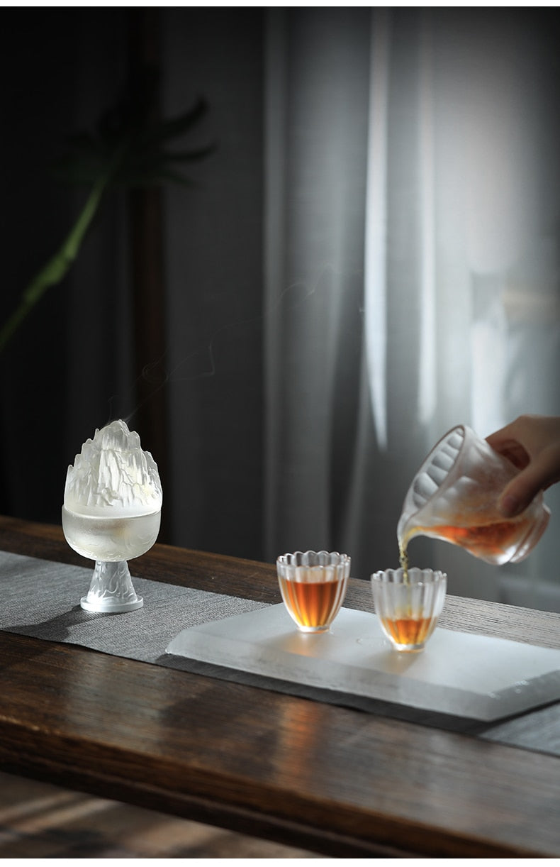 【初雪の香 First Snow Incense burner】お香立て 香炉 中国 アロマ インセンス お香 癒し 瞑想 ヨガ リラックス