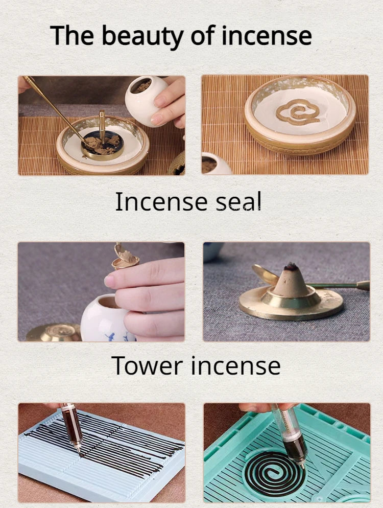 【天然花香の薫粉|手作りの逸品】中国お香 粉タイプ アロマ インセンス 雑貨 癒し 瞑想 ヨガ リラックス