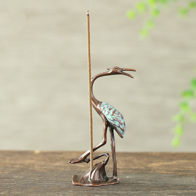 【鳥のスティック香 Bird Incense Holder】中国お香 お香立て 癒し 瞑想 ヨガ リラックス