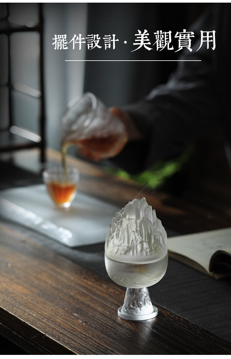 【初雪の香 First Snow Incense burner】お香立て 香炉 中国 アロマ インセンス お香 癒し 瞑想 ヨガ リラックス