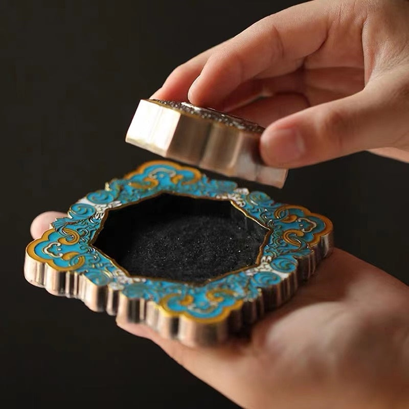 【蓮香の色彩】Lotus incense burner 中国お香 建物 塔 寺 お香立て 癒し 瞑想 ヨガ リラックス ギフト