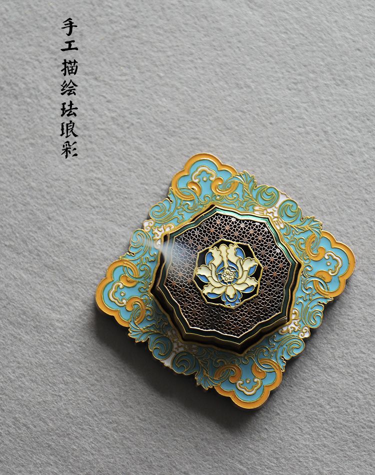 【蓮香の色彩】Lotus incense burner 中国お香 建物 塔 寺 お香立て 癒し 瞑想 ヨガ リラックス ギフト