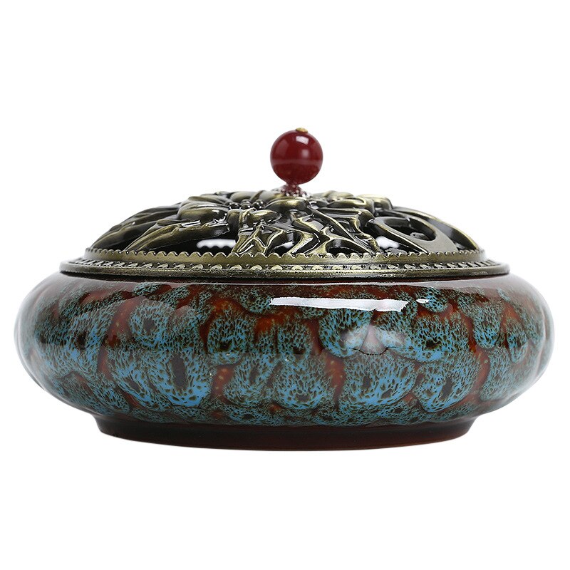 【孔雀の香】Peacock incense burner 中国お香 香炉 お香立て 癒し 瞑想 ヨガ リラックス ギフト