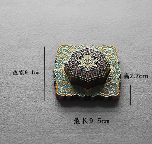 【蓮香の色彩】Lotus incense burner 中国お香 建物 塔 寺 お香立て 癒し 瞑想 ヨガ リラックス ギフト