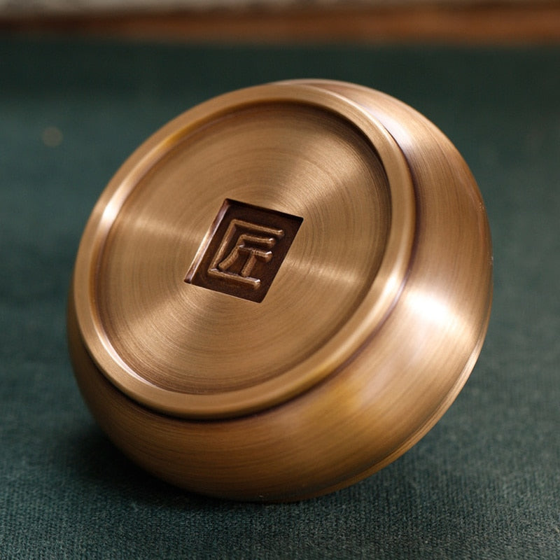 【黄金の伝統 Gold traditional Incense Holder】中国お香 丸型 ゴールド お香立て 癒し 瞑想 ヨガ リラックス