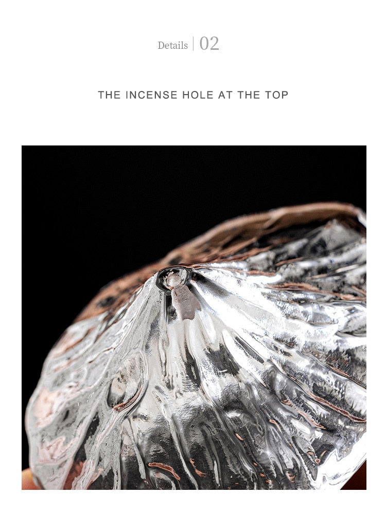 【雪解けの香 Mountain snow Insence holder】お香 香炉 インド アロマ インセンス 雑貨 癒し 瞑想 ヨガ リラックス 禅