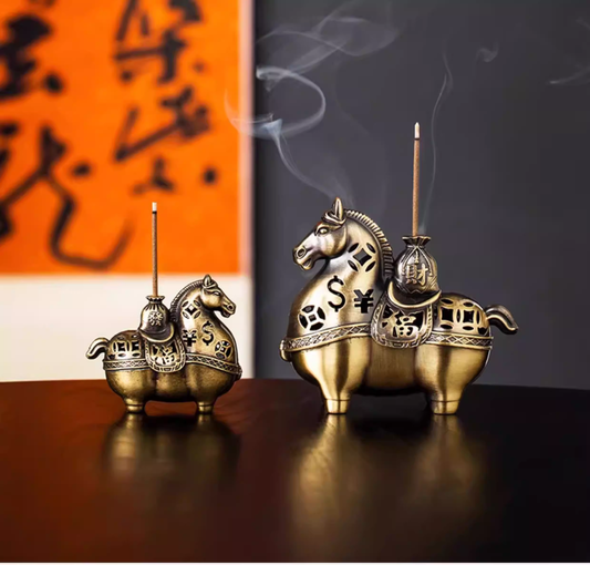 【静香ミニ香炉｜香のための小さな器】家庭用 室内香炉 中国お香 お香立て 癒し 瞑想 ヨガ リラックス