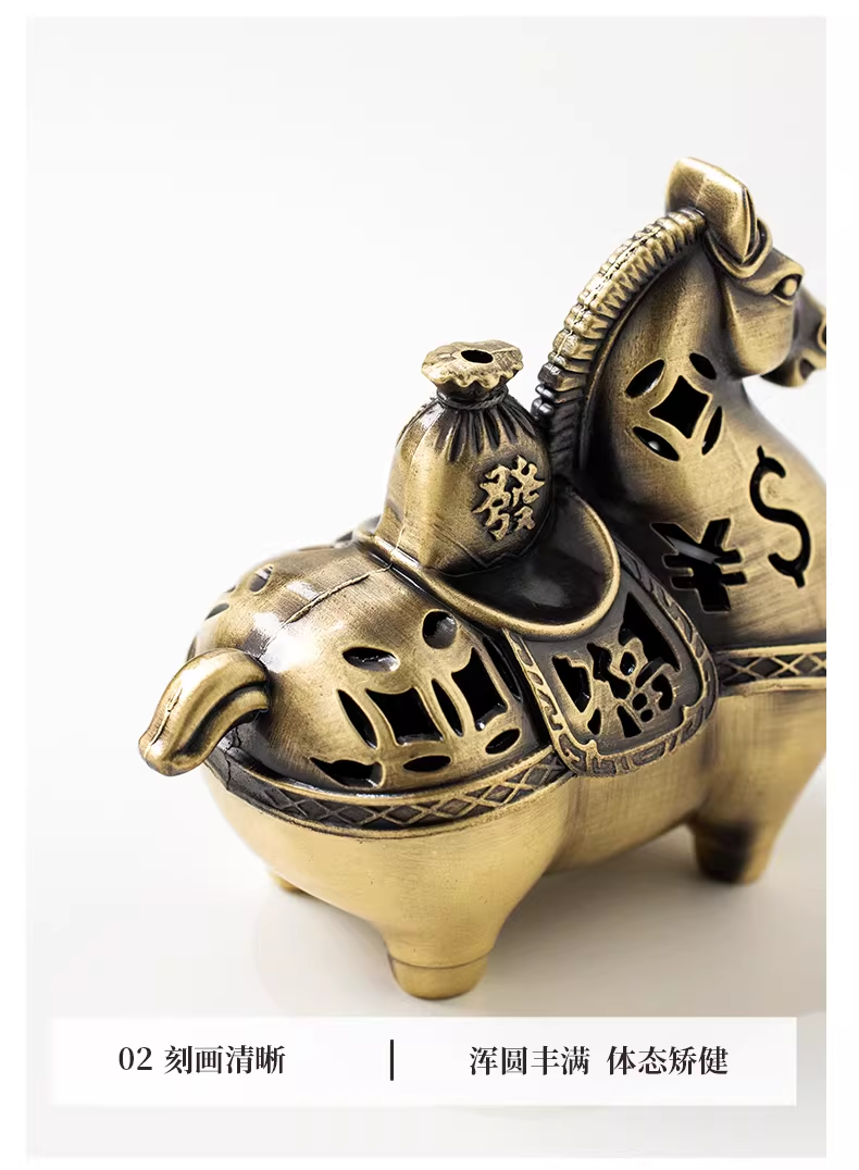 【静香ミニ香炉｜香のための小さな器】家庭用 室内香炉 中国お香 お香立て 癒し 瞑想 ヨガ リラックス