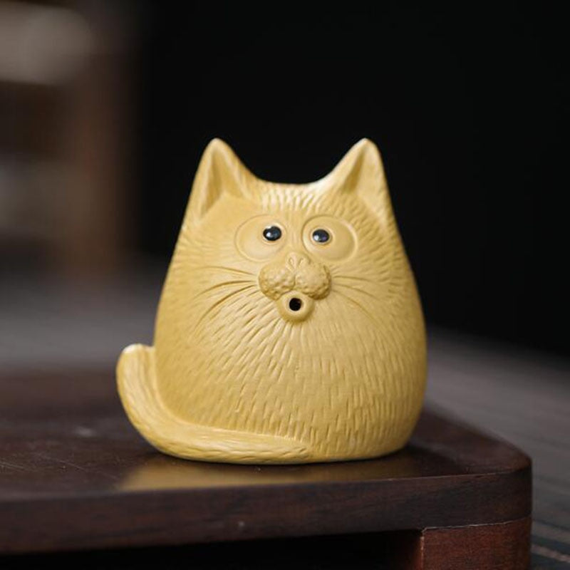 【小猫の香 Small cat Insence holder】お香 香炉 かわいい ネコ アロマ インセンス 雑貨 癒し 瞑想 ヨガ リラックス 禅