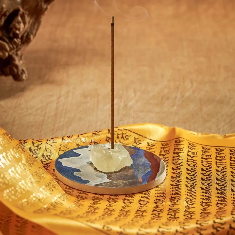 【「雪域聖境」チベット香 線香ギフト｜天然香木×高原植物・心を整える香り】中国お香 お線香 アロマ インセンス 雑貨 癒し 瞑想 ヨガ リラックス