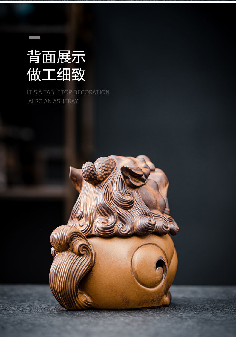 獅子の香】Chinese lion incense burner 中国お香 香炉 お香 アロマ