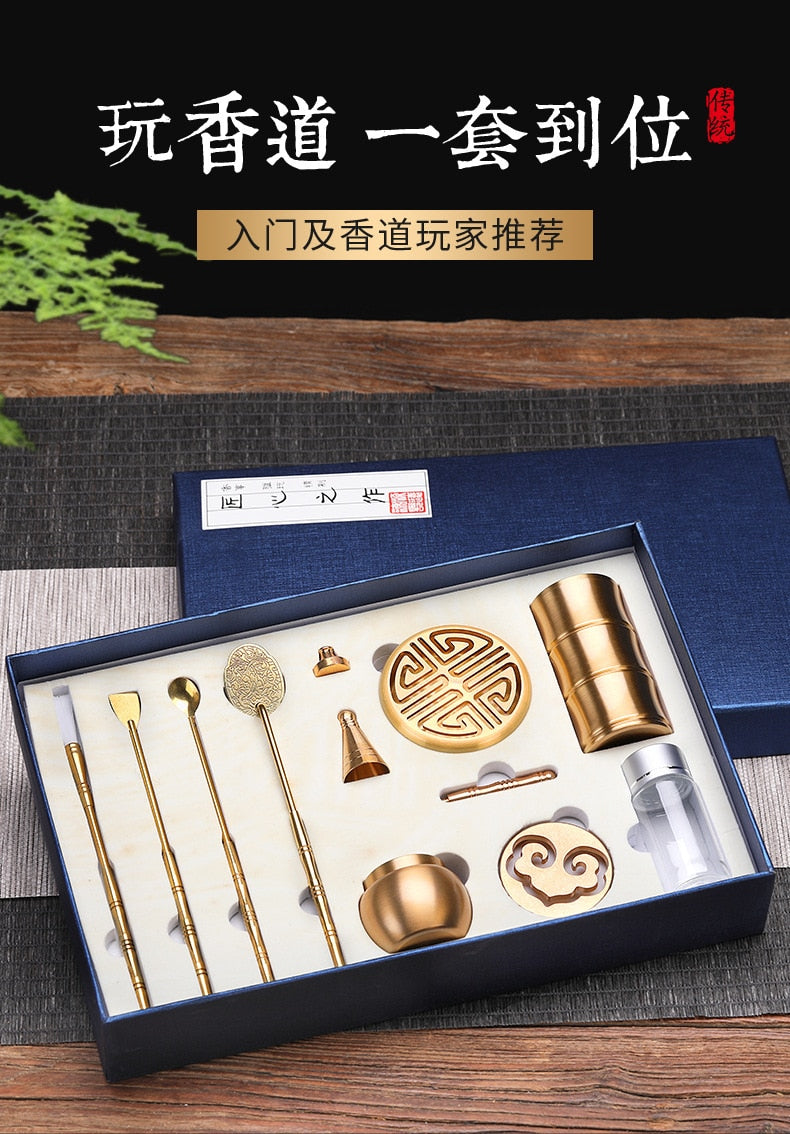 本格香具セット Incense Set】中国お香 お香 道具 香道 お香立て 癒し