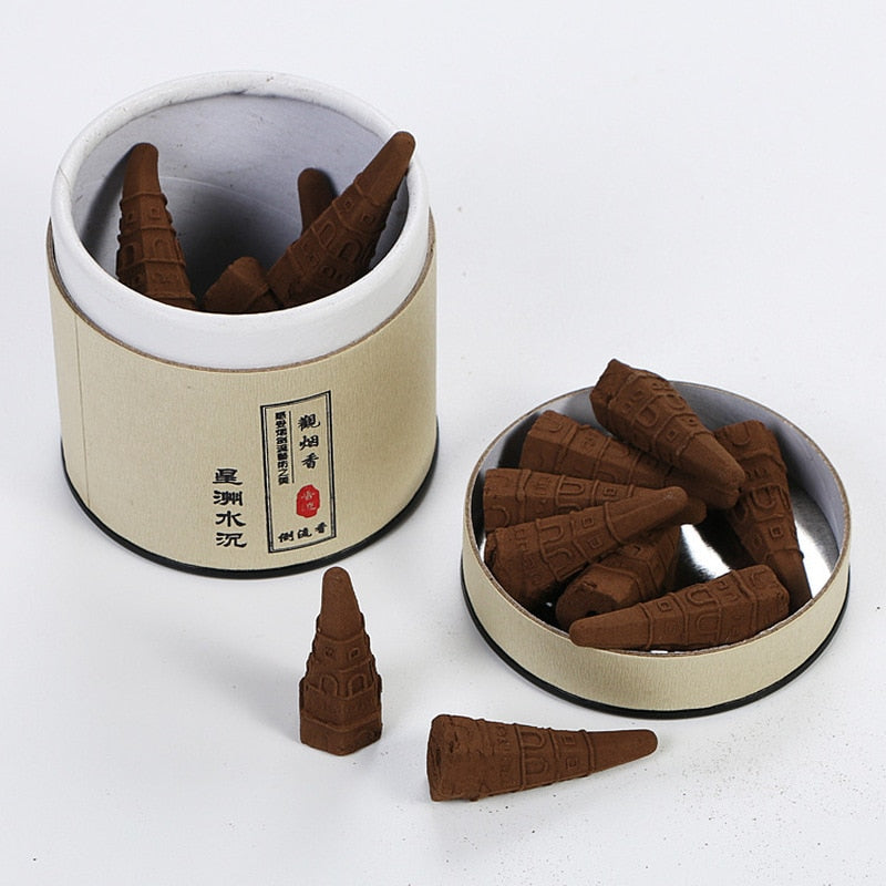 【伝統のコーン香 Traditional incense Cone】中国お香 コーンタイプ アロマ インセンス 雑貨 癒し 瞑想 ヨガ リラックス