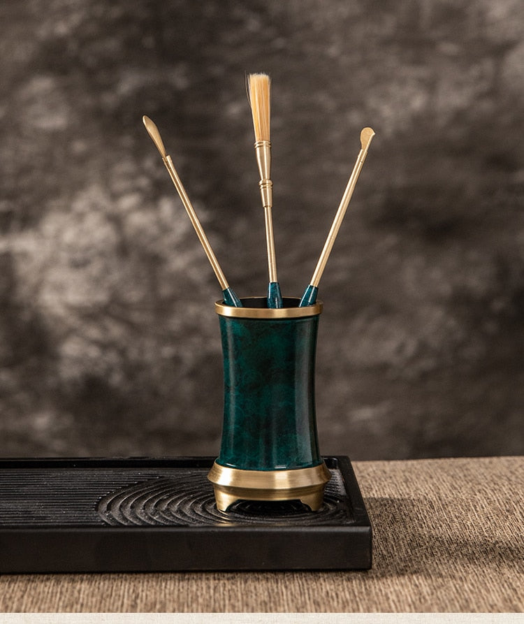 深き緑 Deep Green Incense Kit】中国お香セット 香具 ギフト みどり